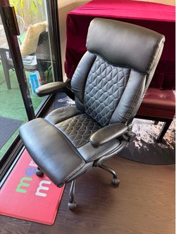 Leather office chair