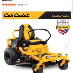 Cub cadet Ultima 42 in. 22 HP V-Twin Kohler 7000 Engine Dual Hydrostatic Drive Gas Zero Turn Riding Lawn Mower