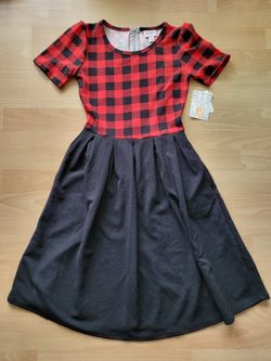 LuLaRoe Amelia Dress With Pockets XS
