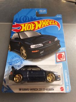 Hot Wheels '98 Subaru Impreza 22B STi-Version