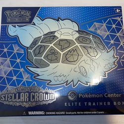 Stellar Crown Pokemon Center Elite Trainer Box *SEALED*