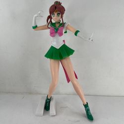 Sailor Moon Sailor Jupiter Makoto Kino 8.5” Action Figure Anime Toy