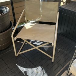 Brown Jordan “NOMAD” Folding Patio Directors Chair