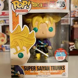 Super Saiyan Trunks NYCC 2016 Exclusive Funko Pop