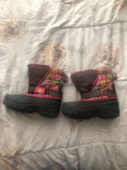 Botas para la nieve talla 2 niña