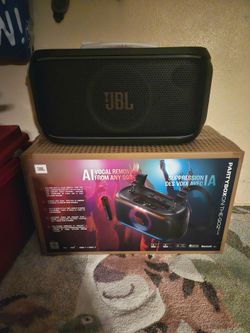 JBL Party Box Portable Speaker (Read Description)