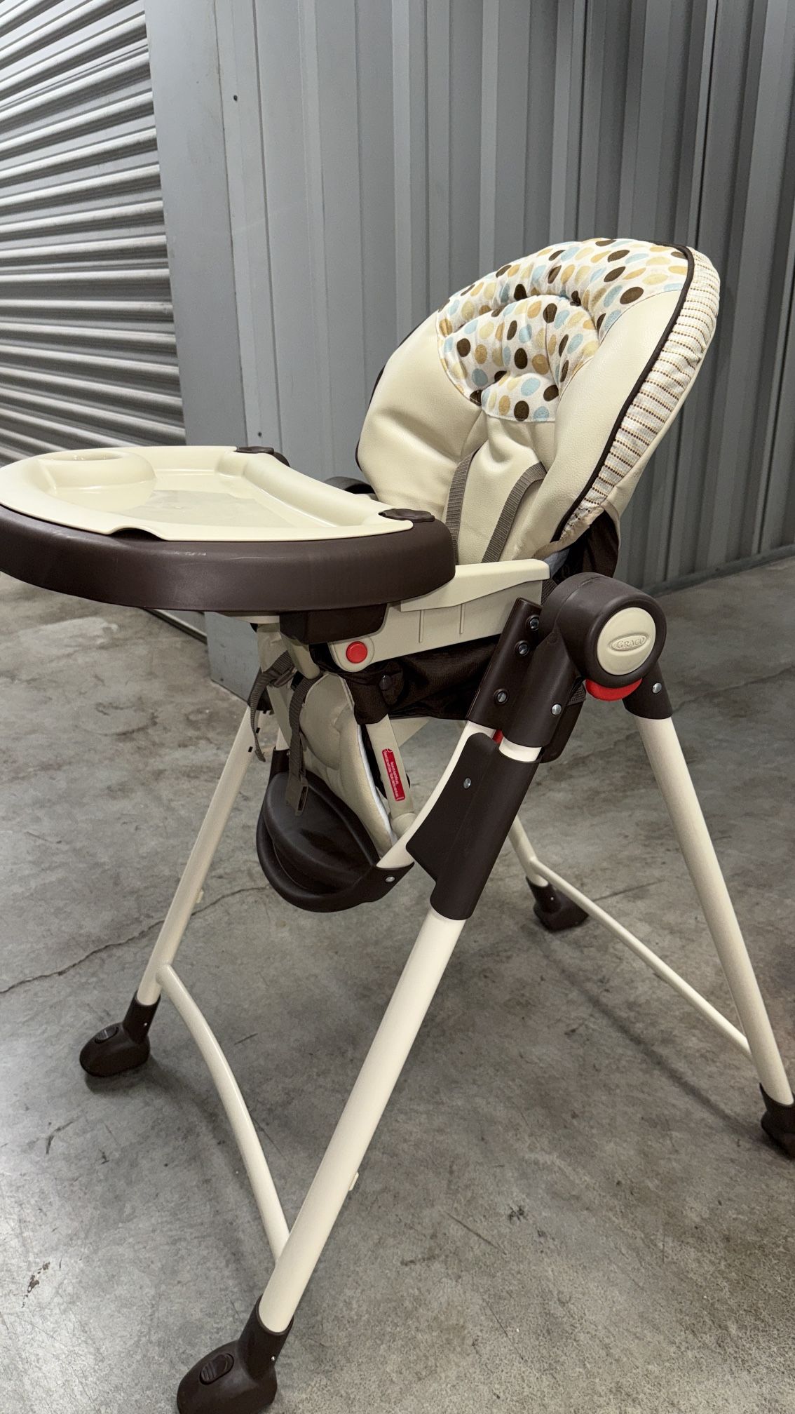 Graco High Chair – Adjustable Baby Feeding Seat with Tray