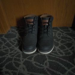 Goodfellow & Co Mens Black Work Boots Shoe Size 10.5
