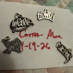 James Avery Texas Charms 