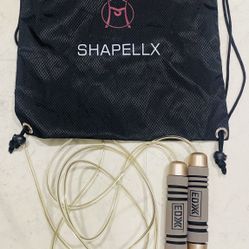 EDX Rose Gold Fitness Jump Rope and Shapellx Backpack!