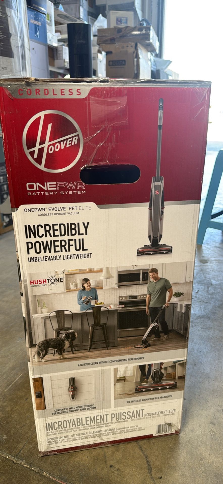New Hoover ONEPWR Evolve Pet Elite Cordless Upright HAND Vacuum Cleaner BUNDLE