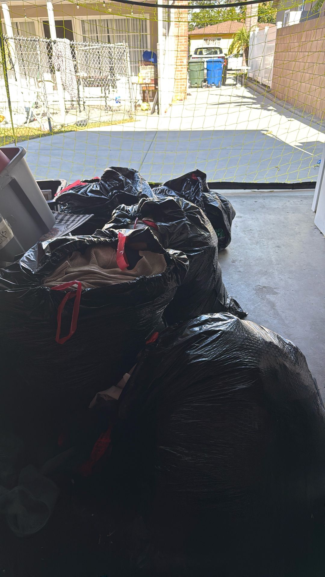 Bags Of Clothes