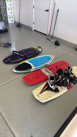 Knee board wakeboard surf board