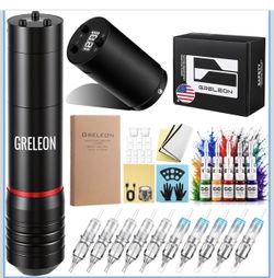 Greleon Wireless Tattoo Kit With 2 Batteries