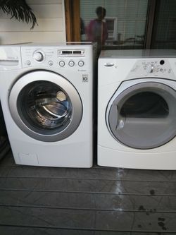 Lavadora y secadora