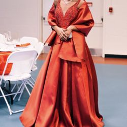 Red Women’s Formal Gown 