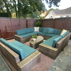 New Inbox Patio Set With Cushions(we Finance Snd Deliver)