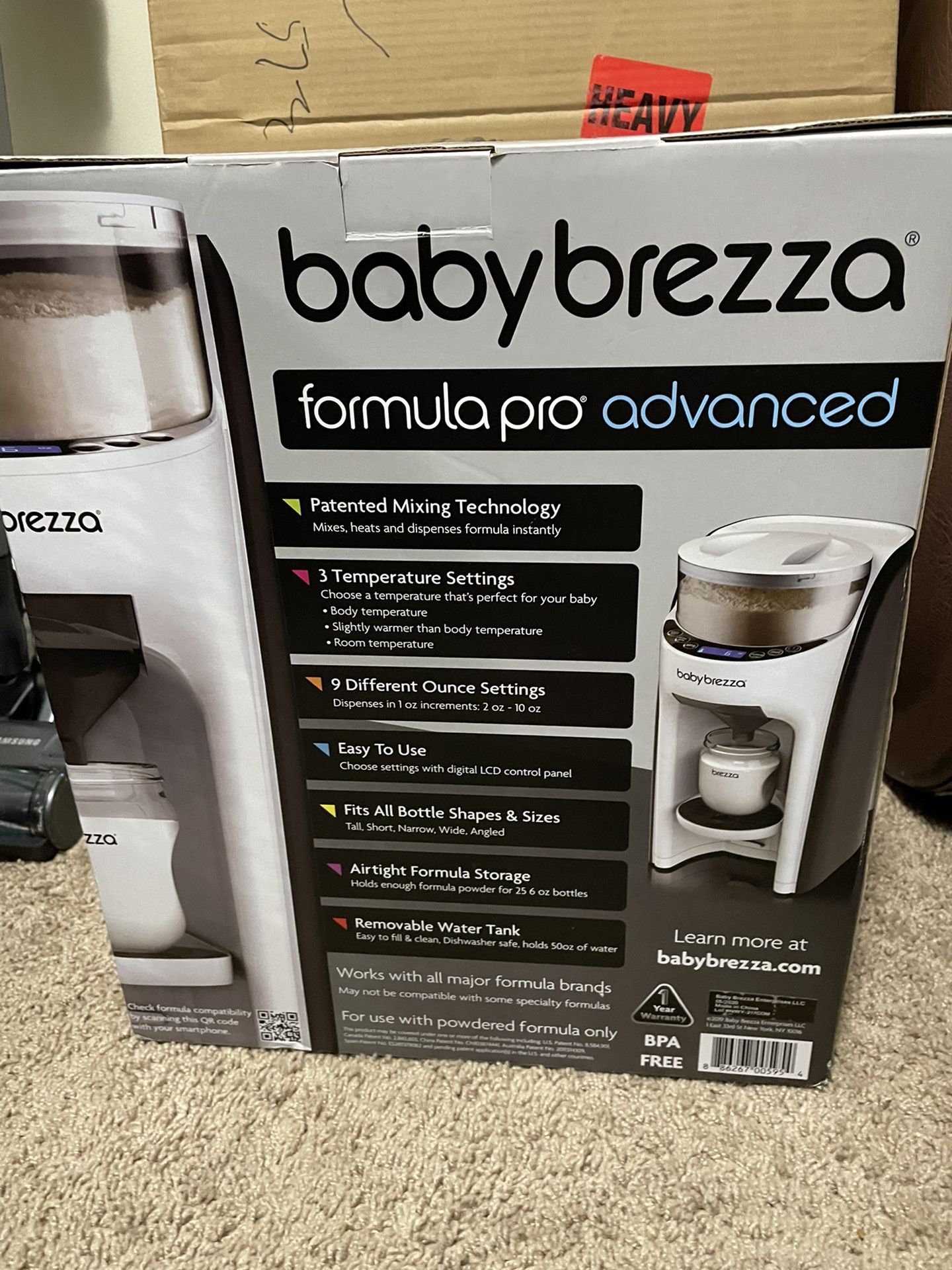 Baby Brezza Formula Pro Advanced for Sale in Louisville, KY