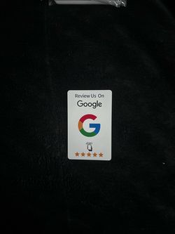 Google Review NFC Tap Card