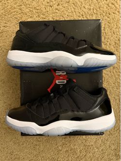 Size 9.5 (Worn once, comes with original box) - Air Jordan 11 low space jam