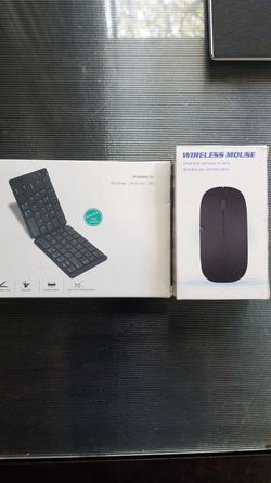 Wireless keyboard and mouse
