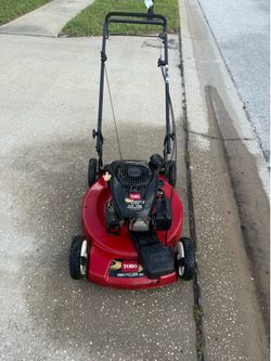 Toro 149cc self propelled mower