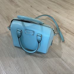 Kate Spade Blue HandBag, Leather 