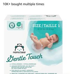 Diapers, Size 1, 196 Count