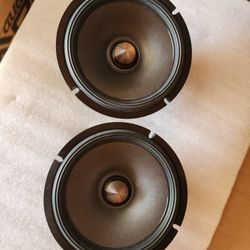 alpine Neo magnet speakers spr-60c with built-in crossover filter