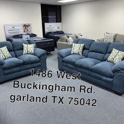 Furniture Living Room Sofa Loveseat Set 