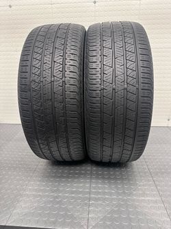 Set of 2 used tires 265/45/20 Continental #1498