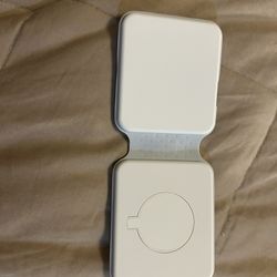 2 in 1 wireless charger stand, desktop charging station, 15 W, magnetically attached charging pad