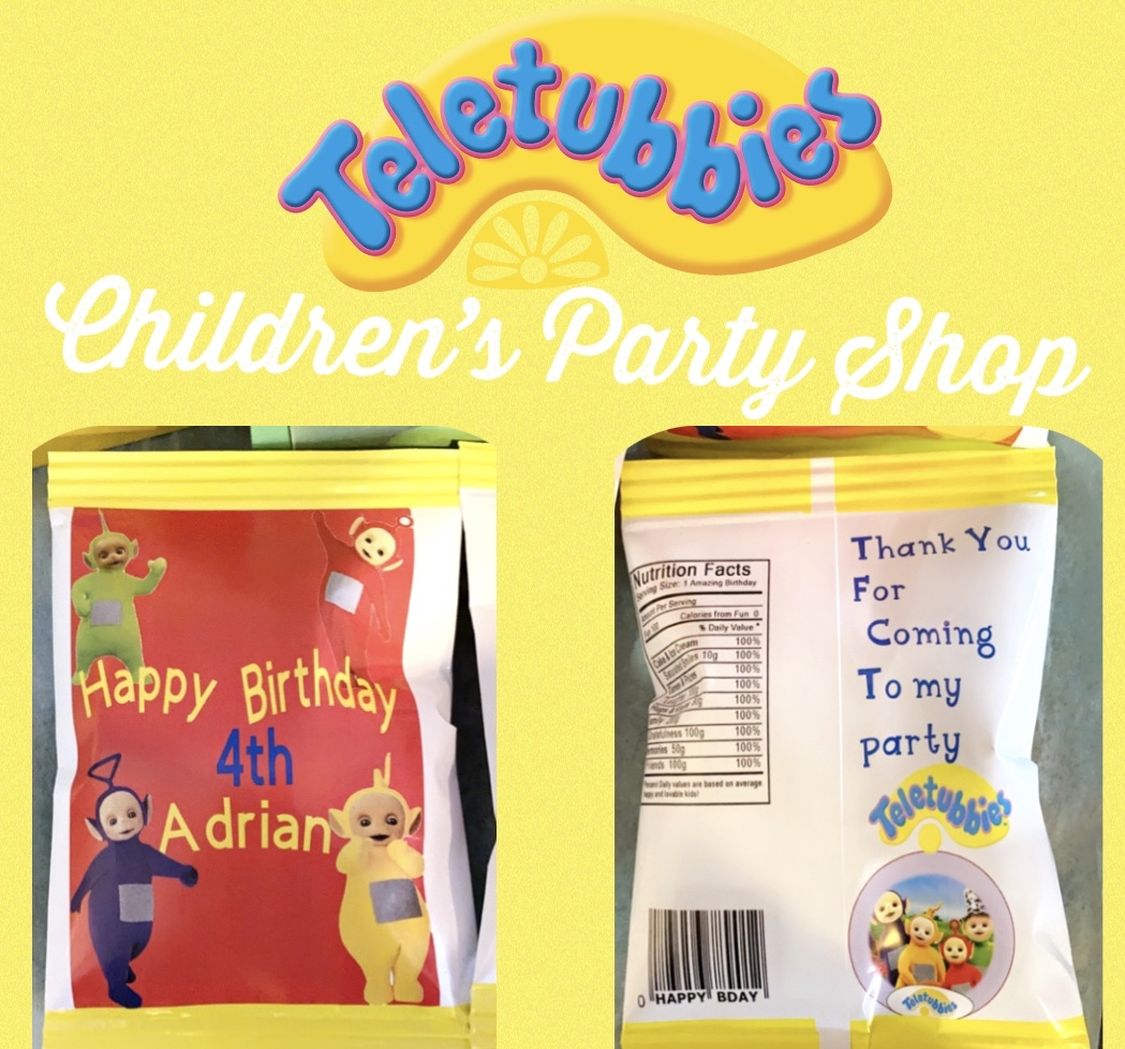 Teletubies Chip Bags