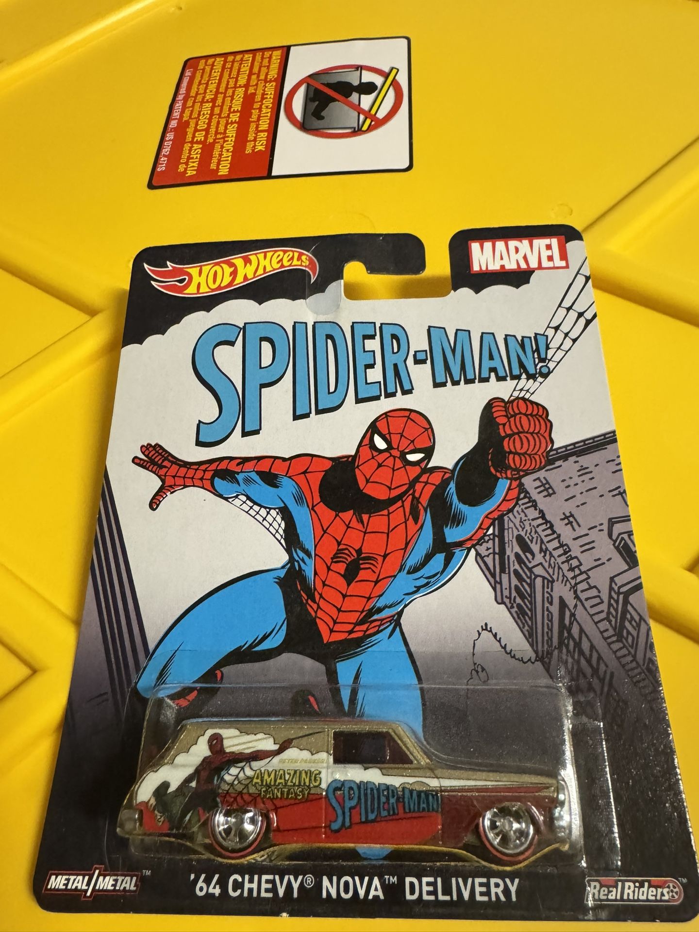 Hot Wheels ‘64 Chevy Nova Delivery Marvel Spider Man