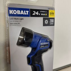 Kobalt’s 24-Volt max handheld flashlight 