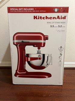 Kitchenaid Mixer 5.5 Quart Bowl Lift