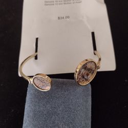 Vintage Toni Mother Of Pearl Bracelet 