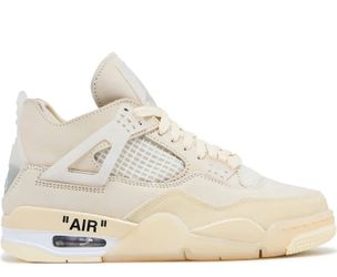Off White Jordan 4s “Sail”