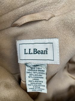 L.L. Bean Wool Outer Shell Coats, Jackets & Vests Pea Coat for Women