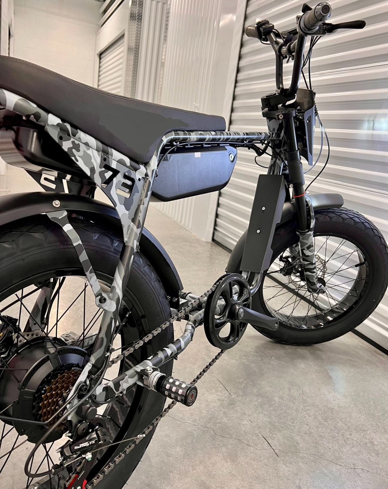 New! 750 W, Electric Bike, 28 Mph,2 Riders, Camouflage Or Dark Gray, Free Delivery! 🚚