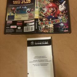 Mario Party 6 (Nintendo GameCube, 2004) CASE ONLY NO GAME