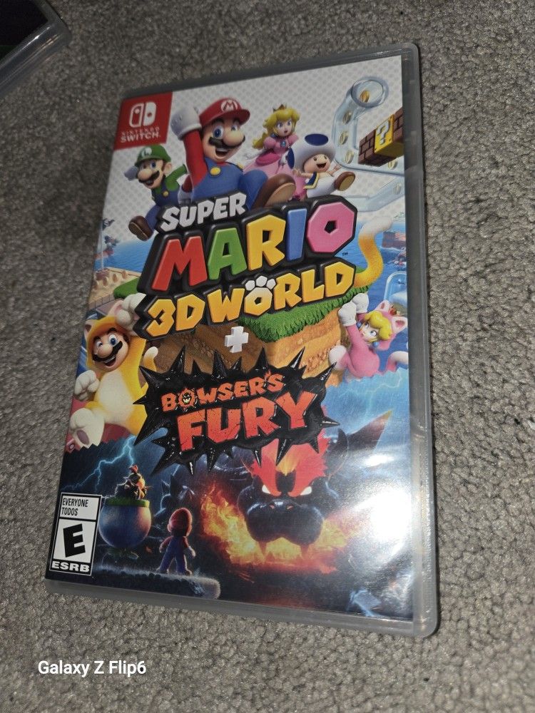 Nintendo Switch Mario 3d World Bowser Fury