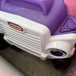 Little Tikes cozy coupe truck and gas pump