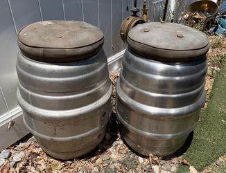 stainless steel beer keg stools
