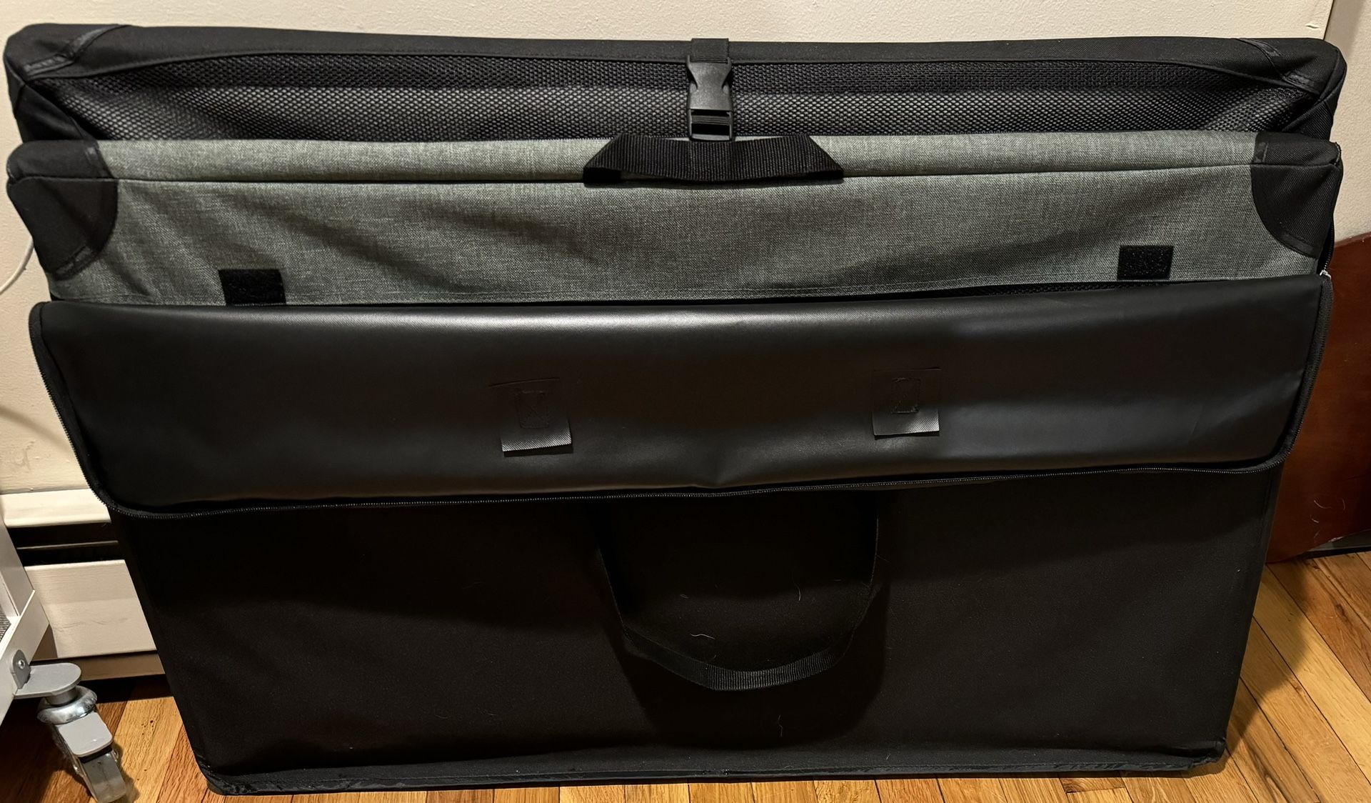 portable canvas dog crate 24W x 36L x 23H