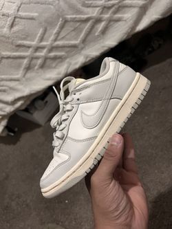 Nike Dunk Low Sail Light Bone ( Women's ) Size 6.5