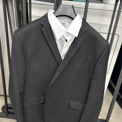 3X Black Suite with White Shirt 