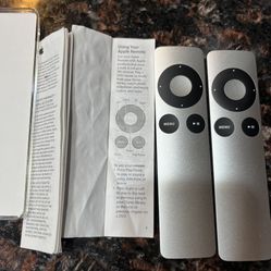 (2) Apple Remotes A1294 - NEW