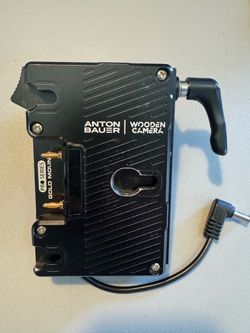Wooden camera gold mount adapter for FX9