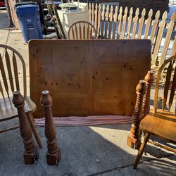 Dining  table and chairs